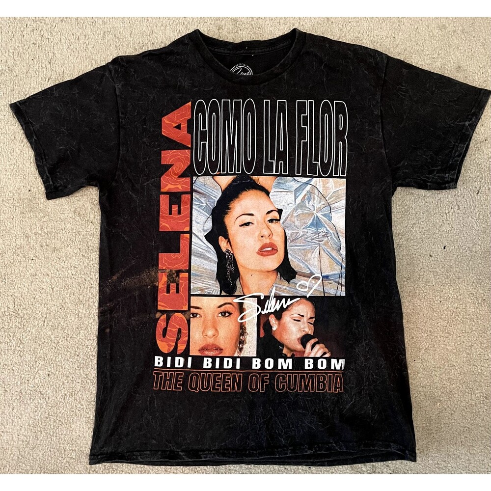 Tie Dye Selena Bidi Bidi Bom Bom The Queen of Cumbia T Shirt
